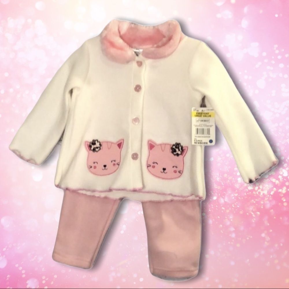 Swiggles Fleece Coat & Pants 6/9 Months